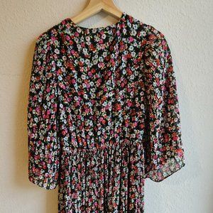 H&M WOMENS DRESS, MIDI, SIZE 6